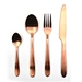 Custom 24 Pieces Dinnerware Gold Cutlery 24pcs Flatware Tableware Sets Stainless Steel Luxury 24 PCS Spoon And Fork Knife Set